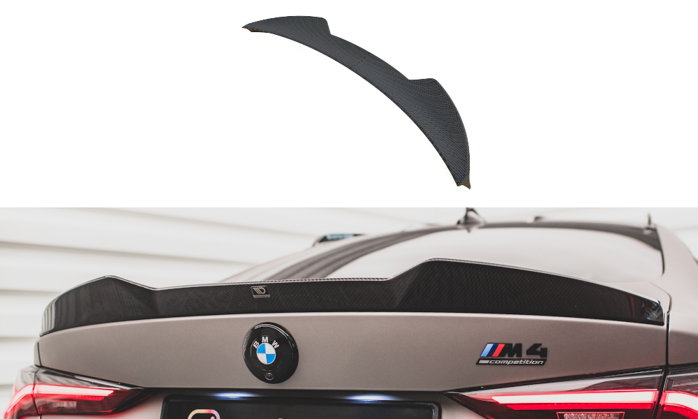 Carbon Fiber Heckklappenspoiler passend für BMW M4 G82 / G82 FL / M440i / 4 M-Paket G22 / G22 FL