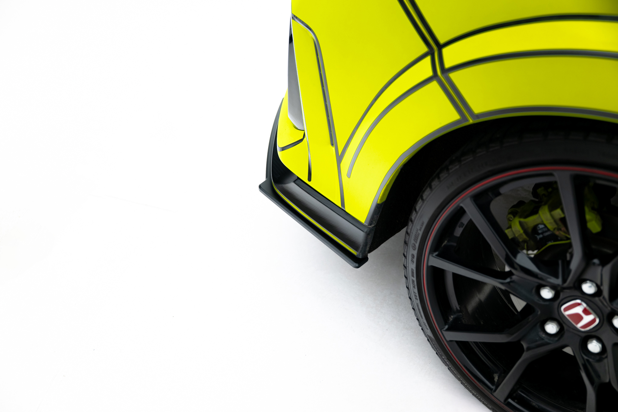 Street Pro Heck Ansatz Diffusor V.2 passend für Honda Civic Type-R Mk10 / Mk10 FL