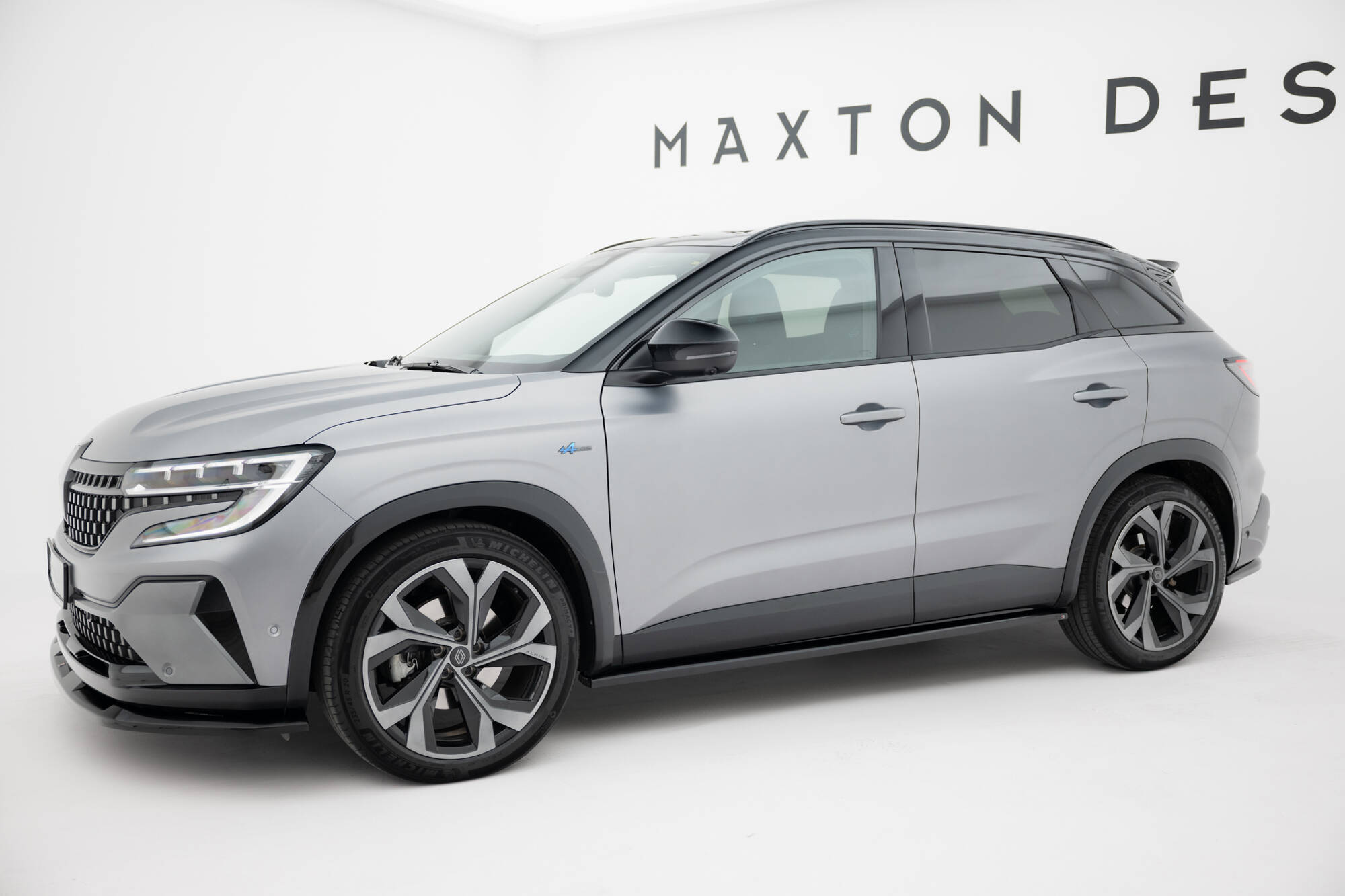 Street+ Seitenschweller Leisten passend für Renault Austral Mk1 schwarz Hochglanz