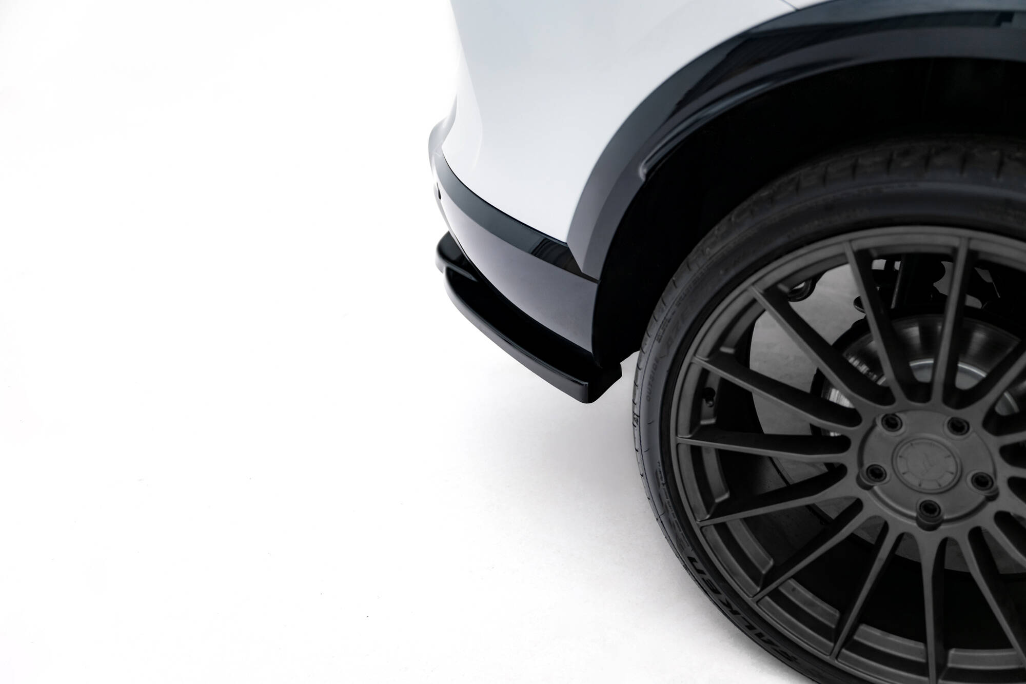 Diffusor Flaps V.2 passend für CUPRA Formentor Mk1 FL schwarz Hochglanz