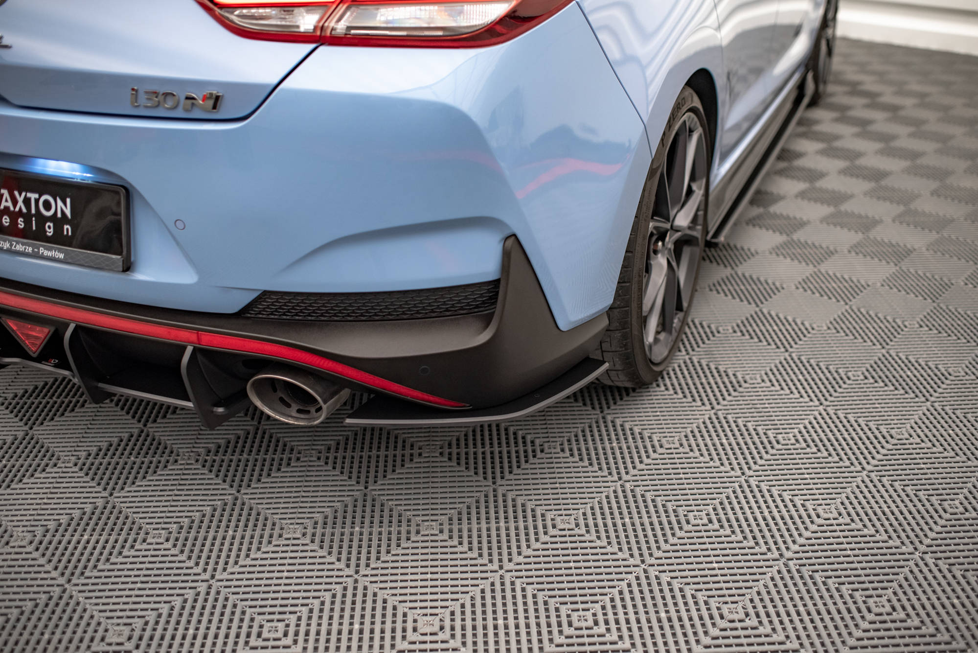 Street Pro Heck Ansatz Flaps passend für Hyundai I30 N Fastback Mk3 FL