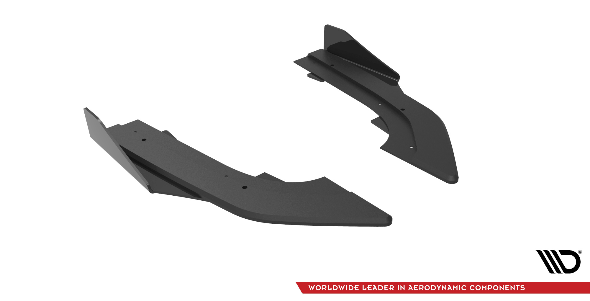 Street Pro Heck Ansatz Flaps passend für Audi RS3 Limousine 8Y schwarz Hochglanz