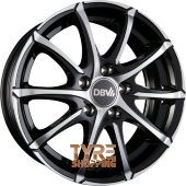 DBV TROPEZ Schwarz Front Poliert Einteilig 15 Zoll