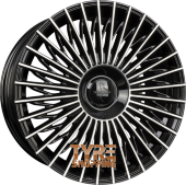 KESKIN KT X1 Black Front Polish (BFP) Einteilig 21 Zoll