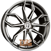 TOMASON TN22 Dark Hyperblack Polished Einteilig 22 Zoll