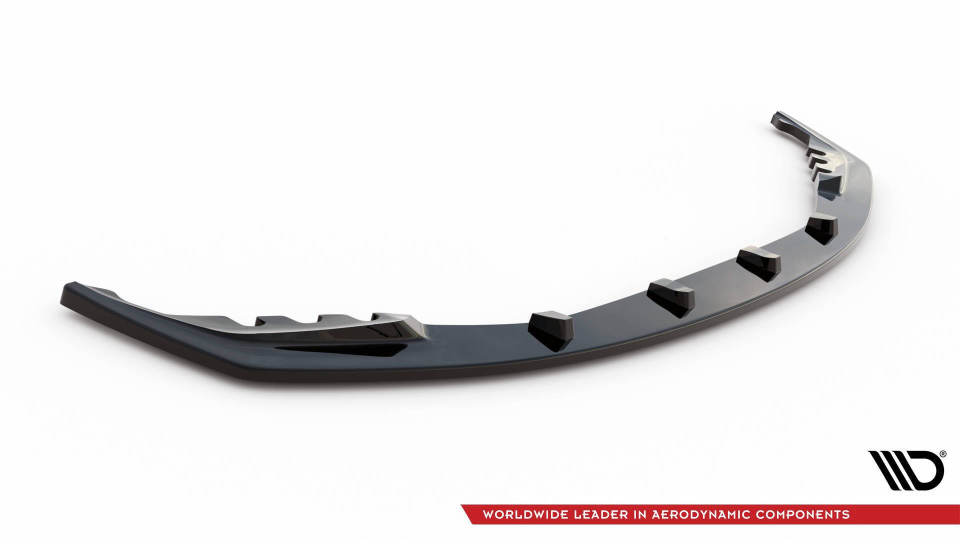 Street+ Spoilerlippe Front Ansatz V.1 passend für BMW M3 Limousine / Touring G80 / G81 schwarz Hochglanz