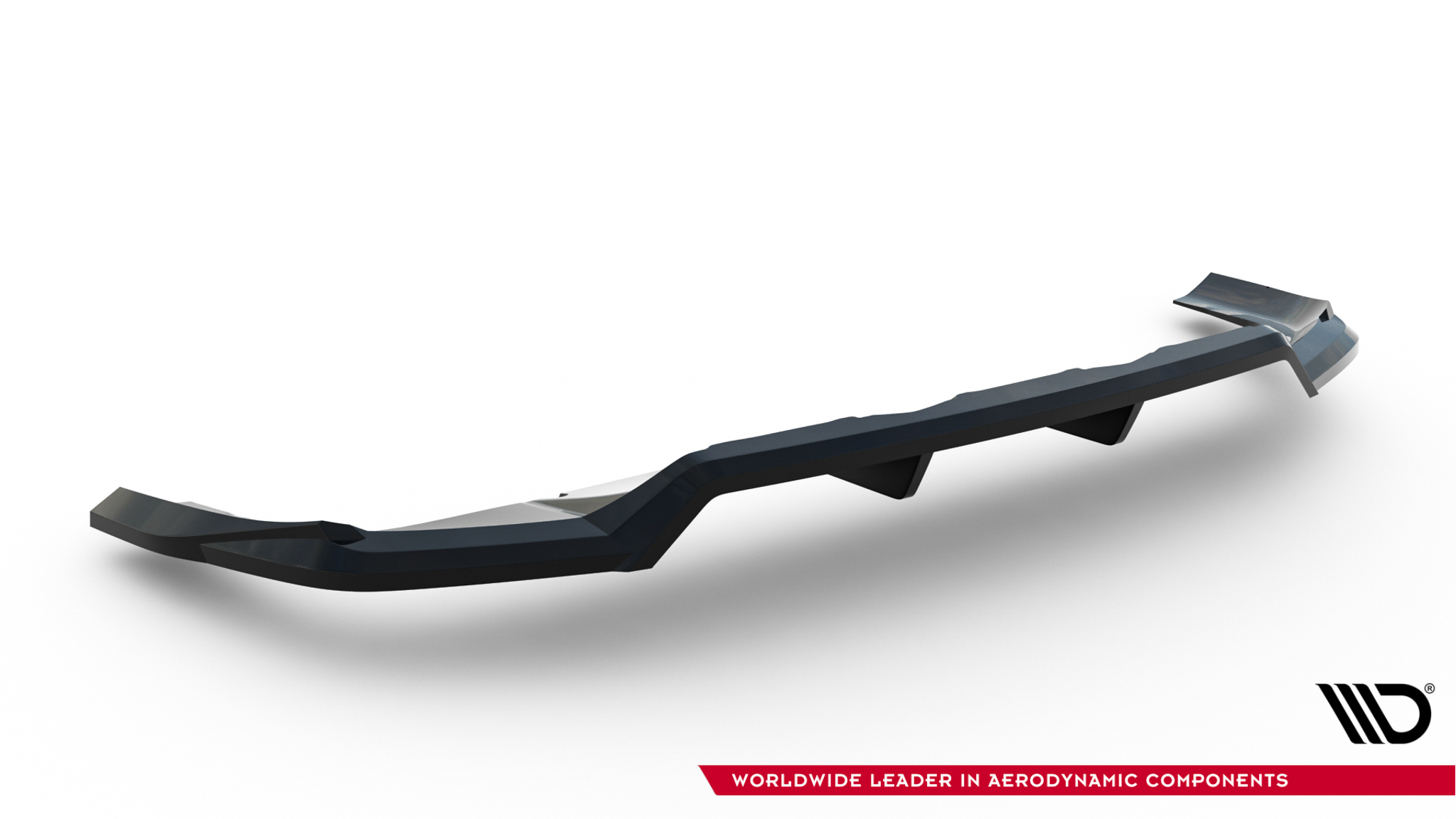 Diffusor Heckansatz passend für MG HS Mk2 schwarz Hochglanz