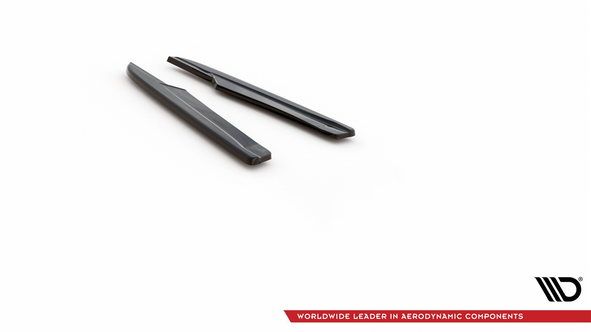 Heck Ansatz Flaps Diffusor V.2 für Skoda Octavia RS Mk3/Mk3 FL Hatchback/Kombi schwarz Hochglanz