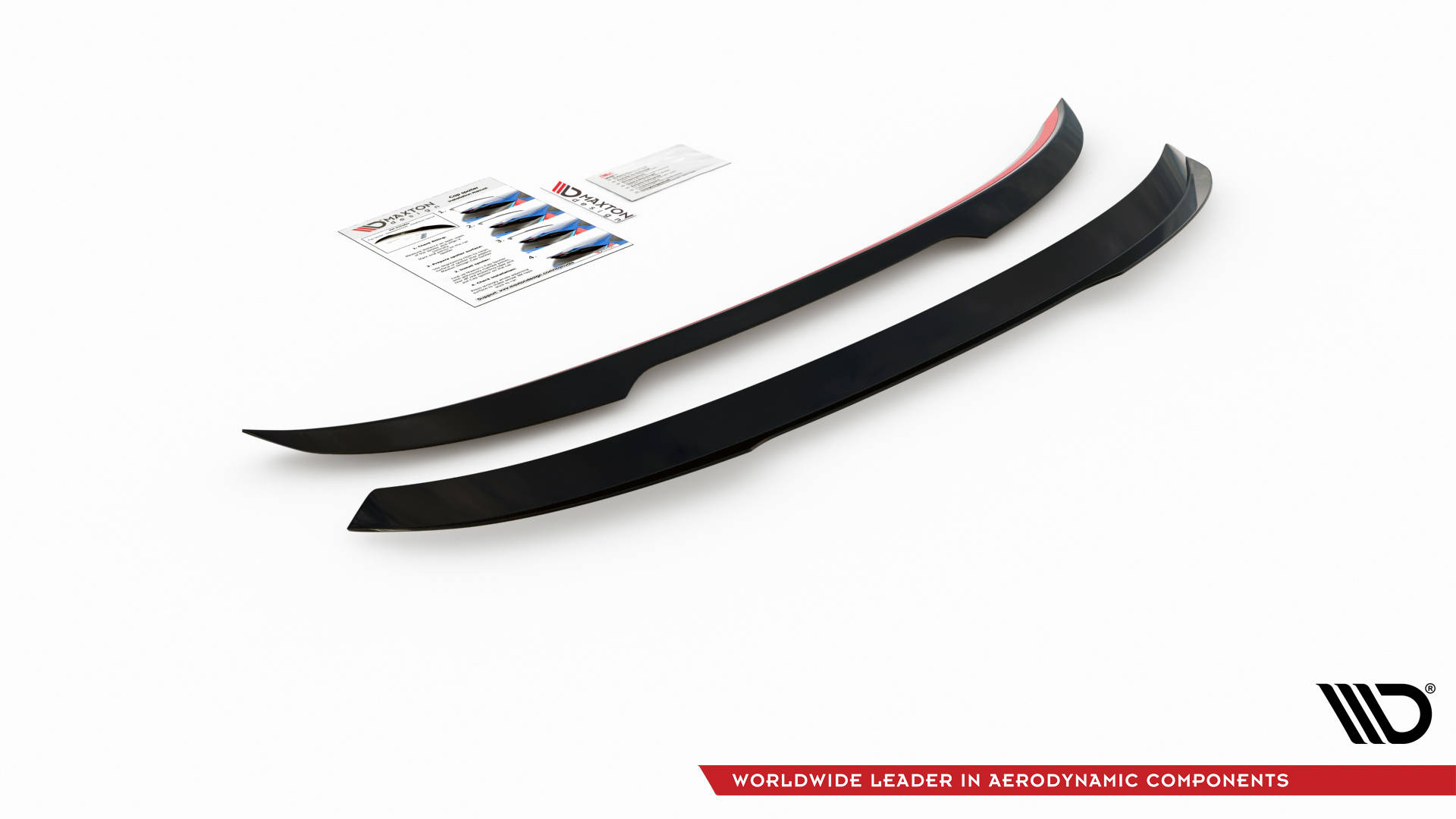 Heck Spoiler Aufsatz Abrisskante passend für BMW X1 M-Paket F48 schwarz Hochglanz