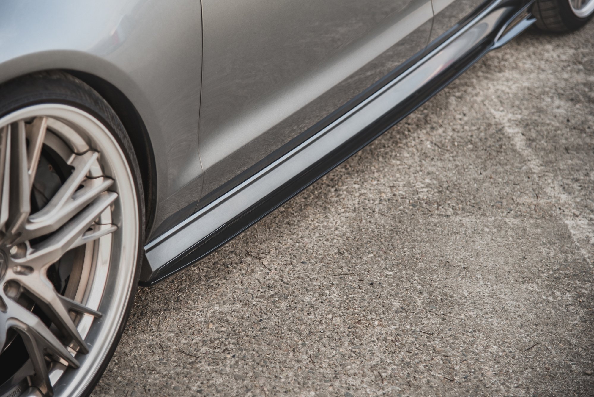 Seitenschweller Ansatz für Audi A6 / A6 C7 S-line/ S6 C7 Facelift