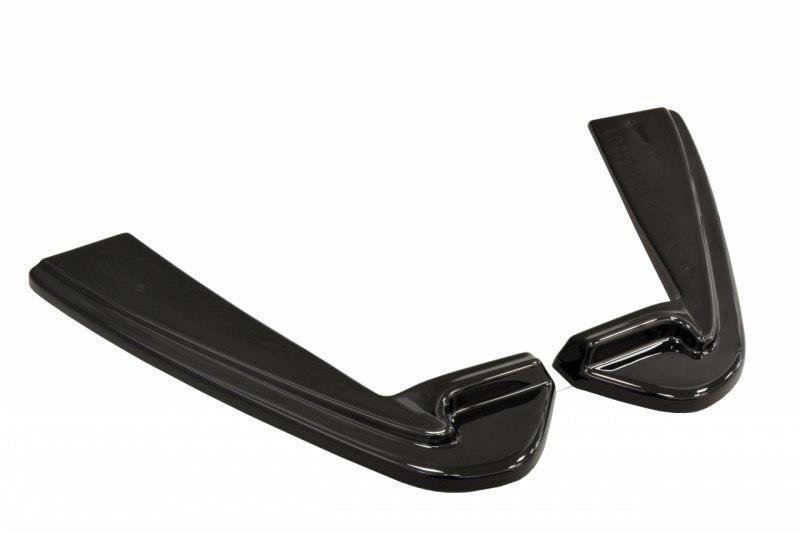 Street+ Heck Ansatz Flaps passend für Ford Mustang GT Mk6 schwarz Hochglanz