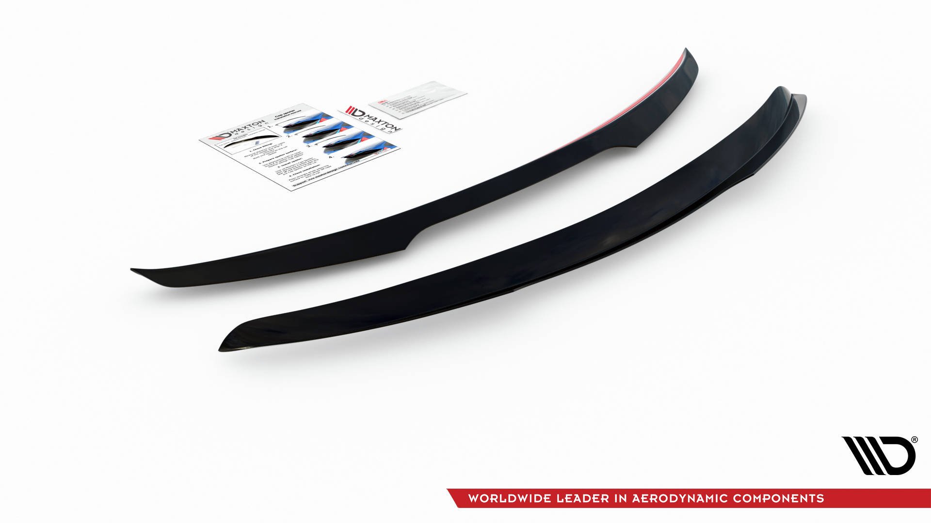 Heck Spoiler Aufsatz Abrisskante passend für Mini Countryman Mk2 F60 JCW schwarz Hochglanz