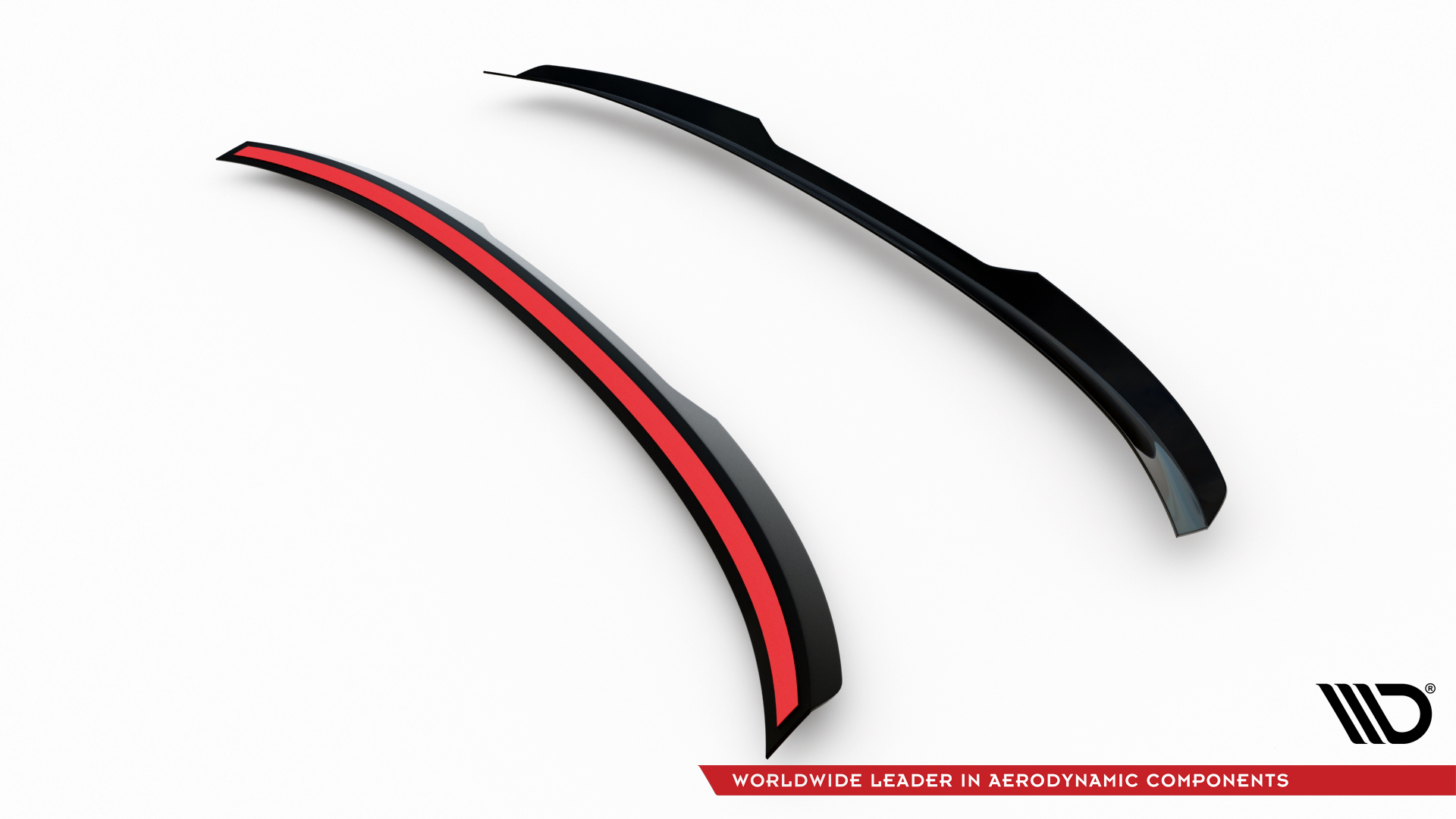 Heckspoiler Lippe passend für Bentley Continental GT Coupe Mk3 schwarz Hochglanz