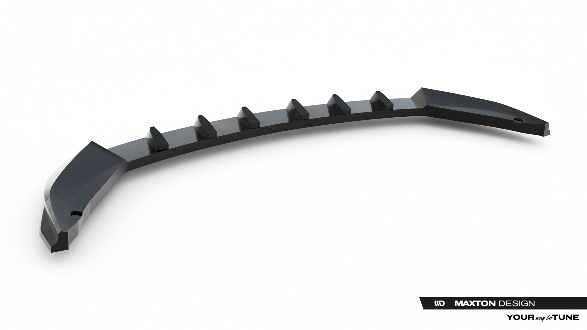 Frontlippe passend für Omoda 9 Mk1 schwarz Hochglanz