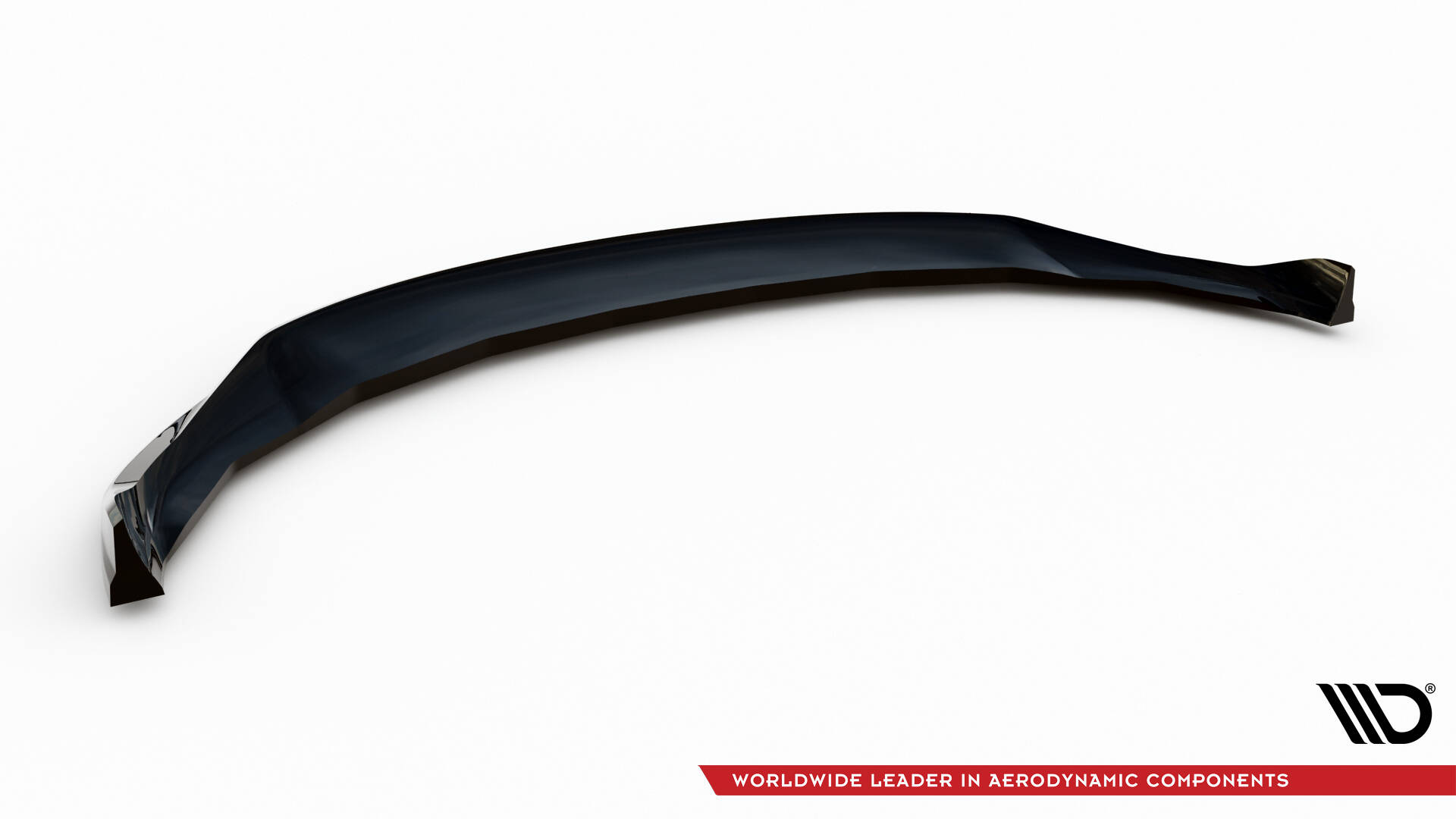 Frontlippe V.1 passend für Tesla Model 3 Project HighlandFL schwarz Hochglanz