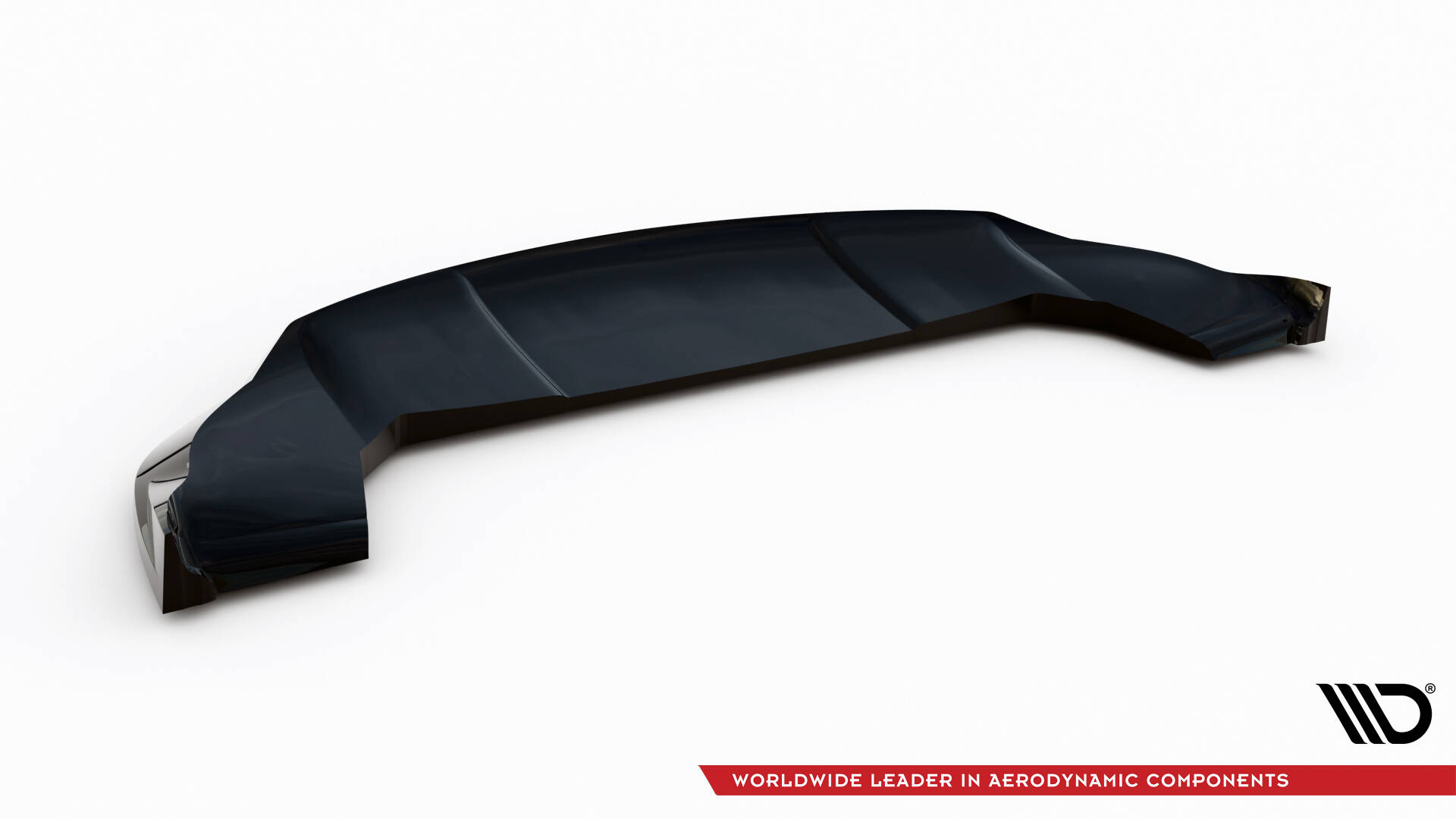 Frontlippe V.1 passend für Tesla Model X Mk1 FL schwarz Hochglanz