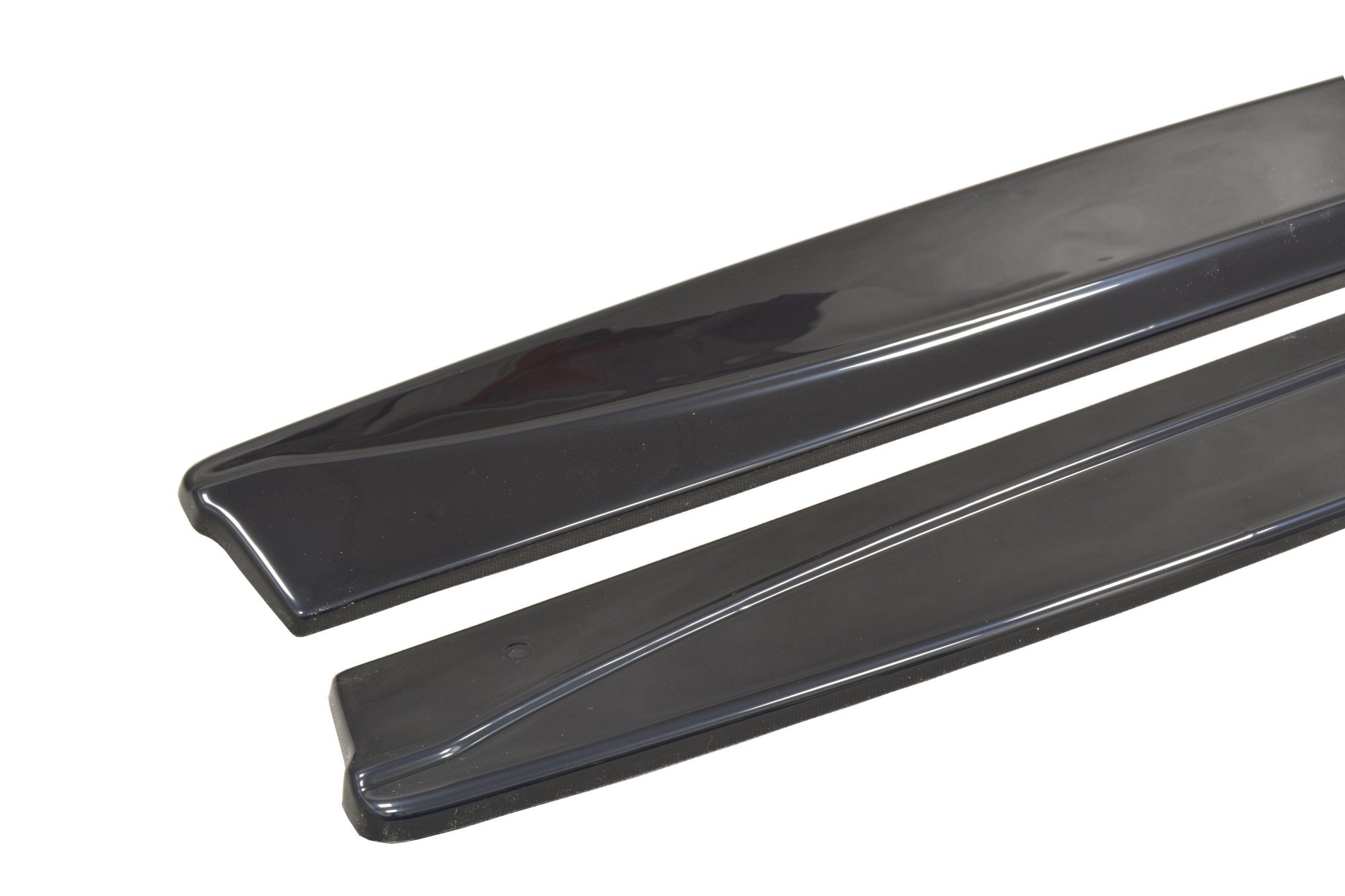 Seitenschweller Ansatz für V.1 für BMW M4 F82 schwarz Hochglanz