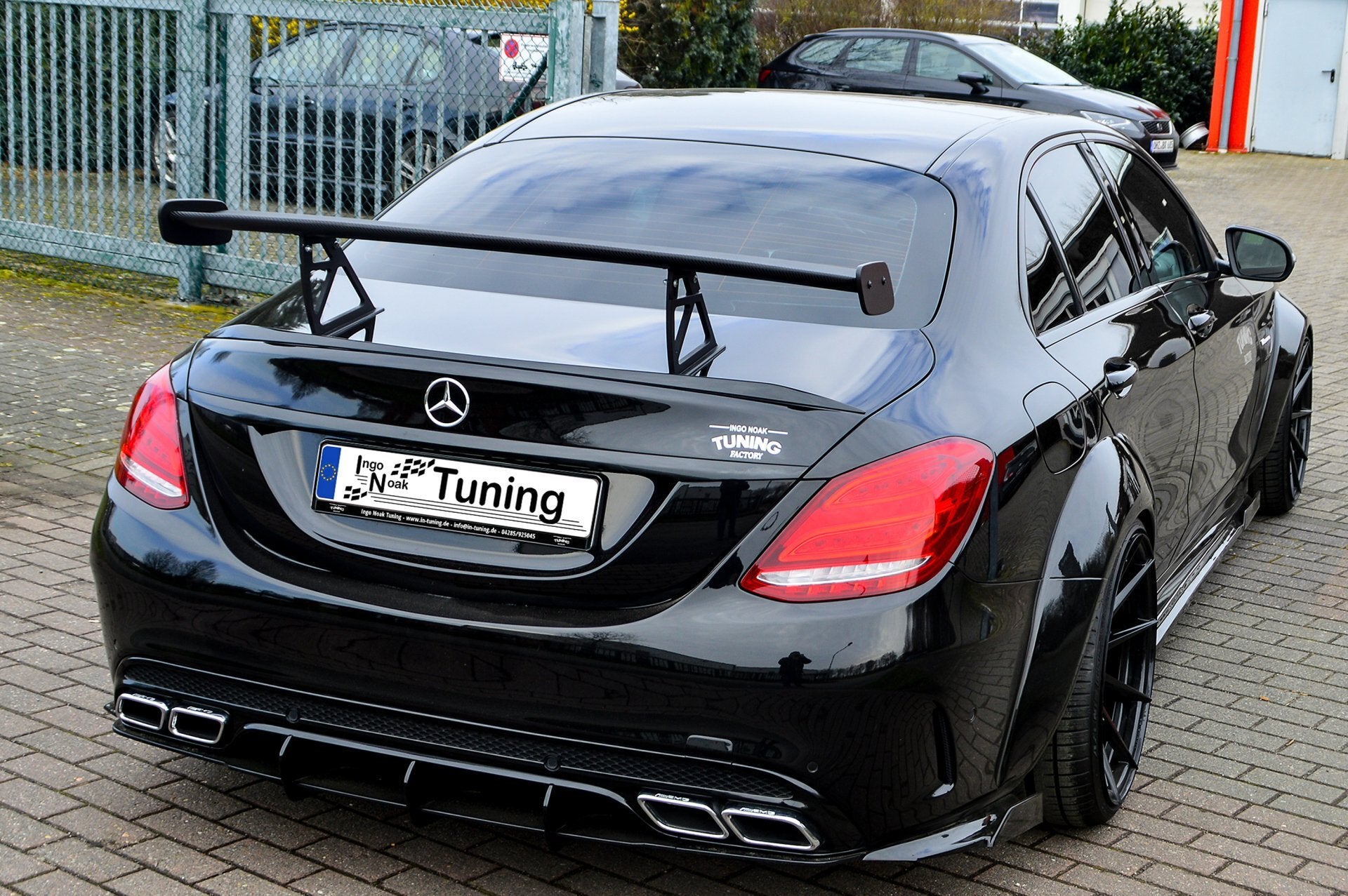 Widebodykit für Mercedes C-Klasse W205 C63AMG+S Limousine