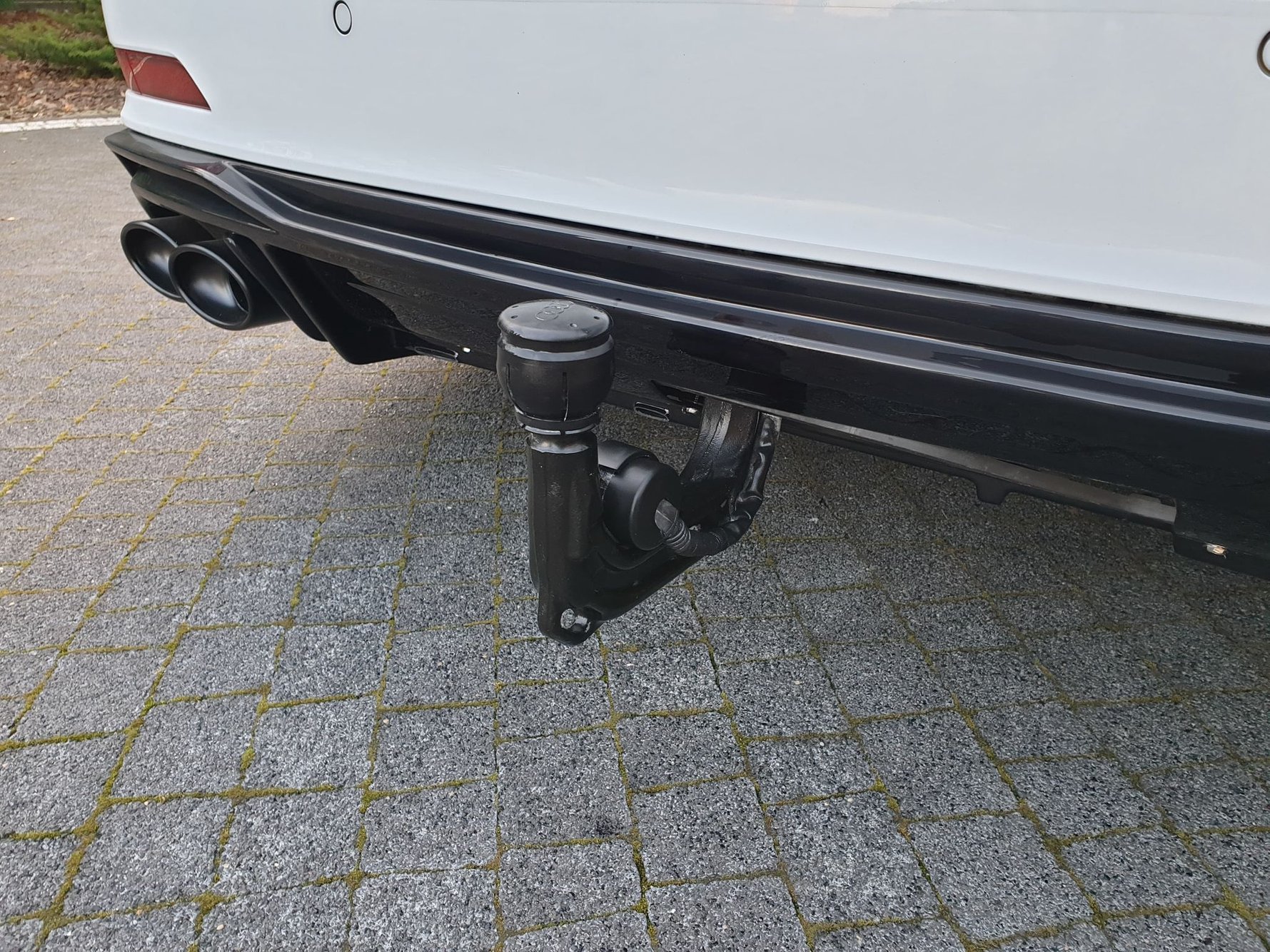 Street+ Heck Ansatz Diffusor + Endrohre passend für Audi A6 S-Line / S6 C8 / C8 FL