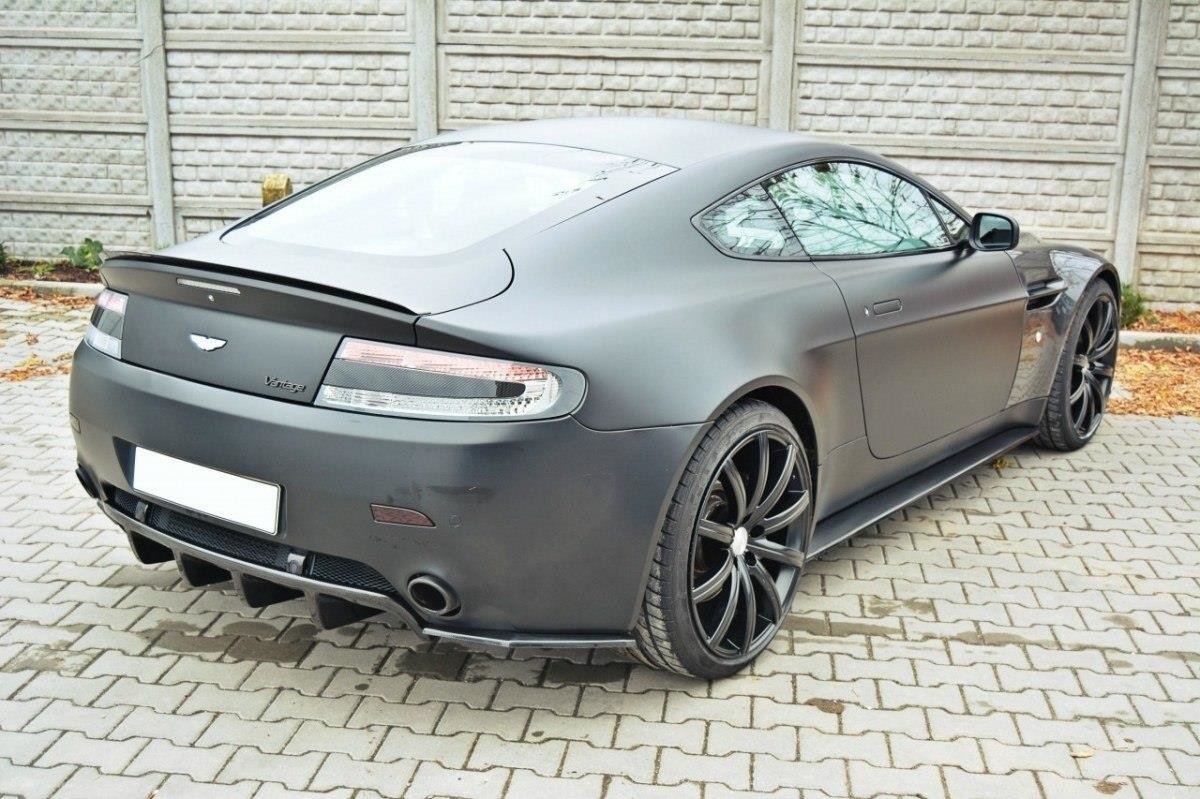 Diffusor Flaps passend für Aston Martin V8 VANTAGE schwarz Hochglanz