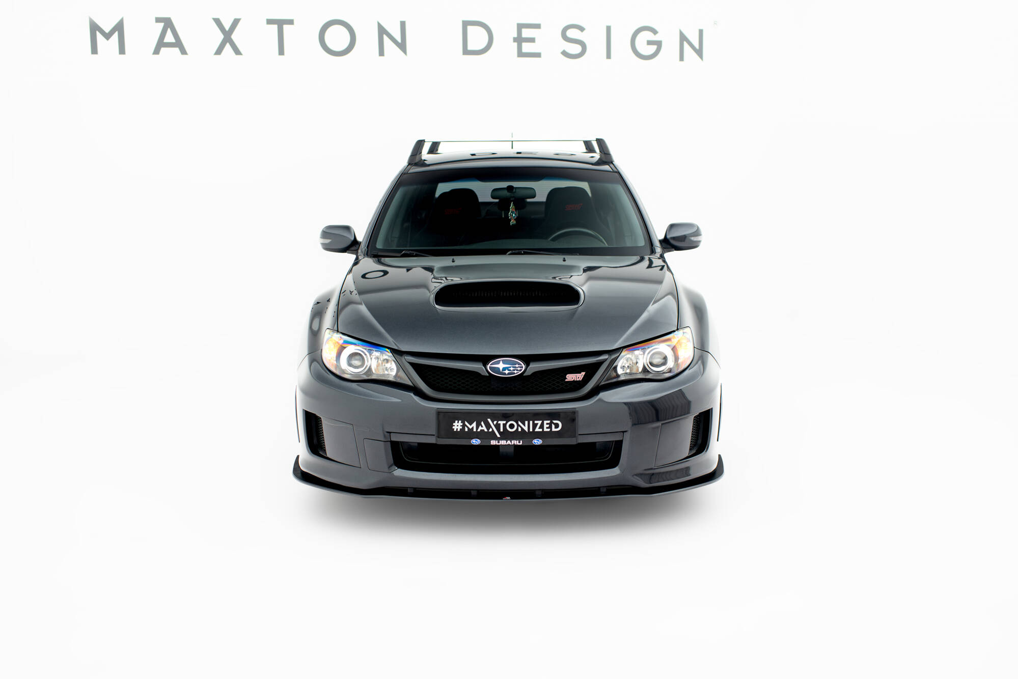 Street Pro Spoilerlippe Front Ansatz passend für Subaru Impreza WRX STI Mk3 FL