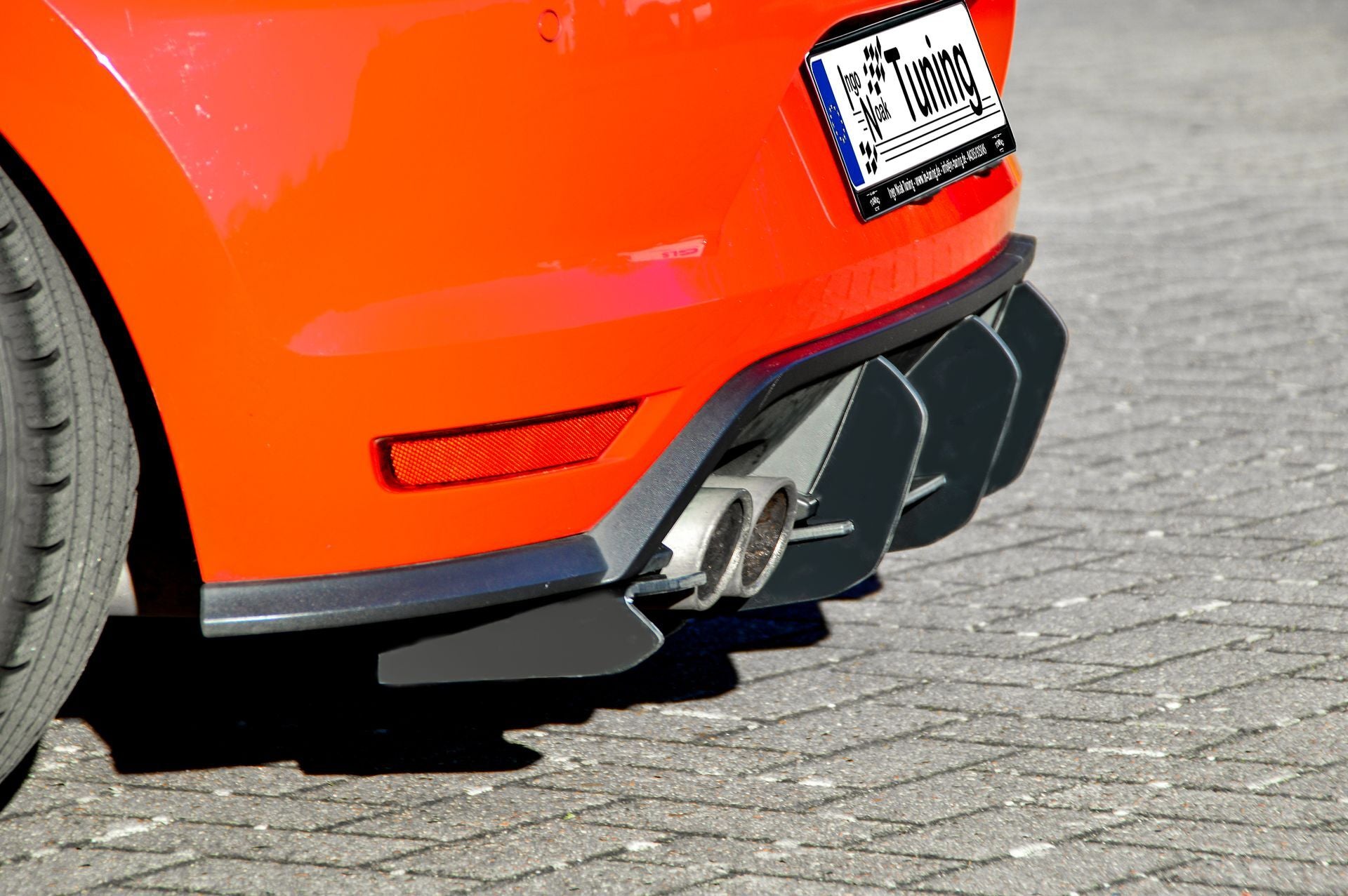 Gefräster Heckansatz für VW Polo GTI 6C