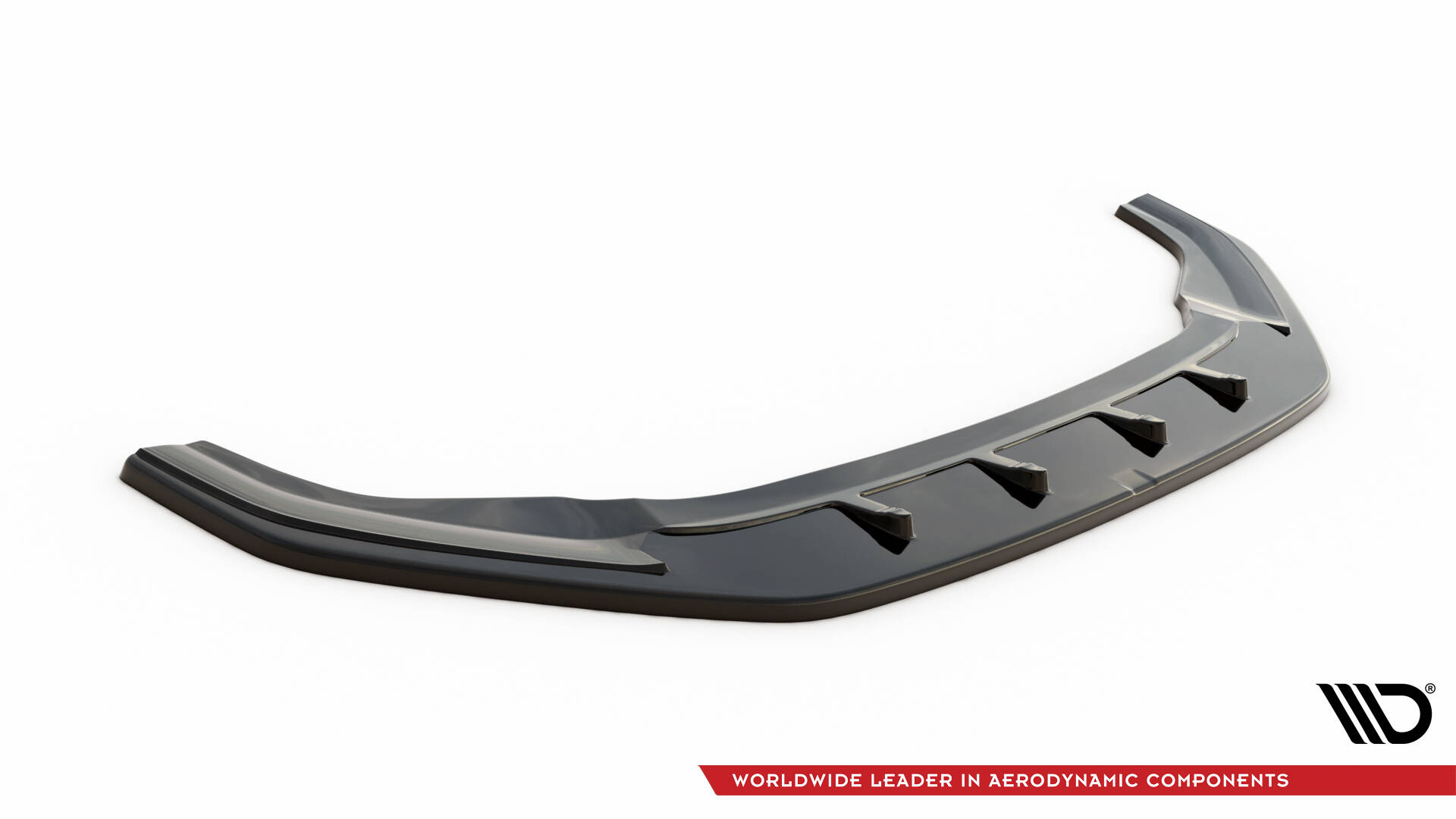 Front Ansatz V.1 für VW Golf GTI / GTD Mk7 Facelift schwarz Hochglanz