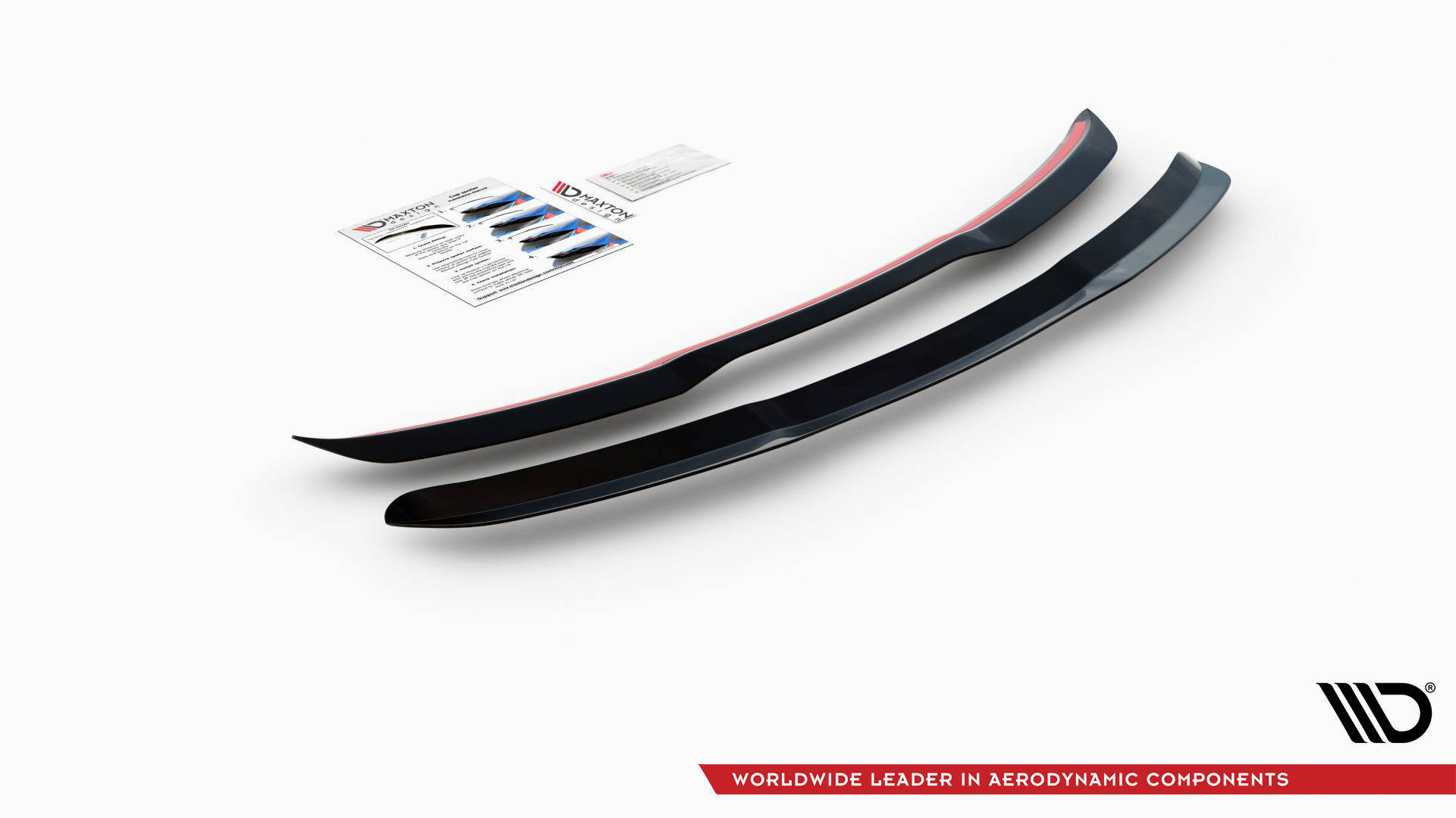 Spoiler CAP für Mercedes-Benz A W176 schwarz Hochglanz
