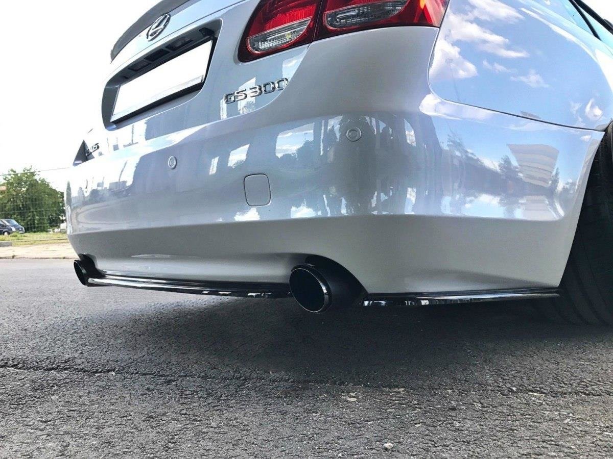 Heckansatz Lexus GS 300 Mk3 Facelift schwarz Hochglanz