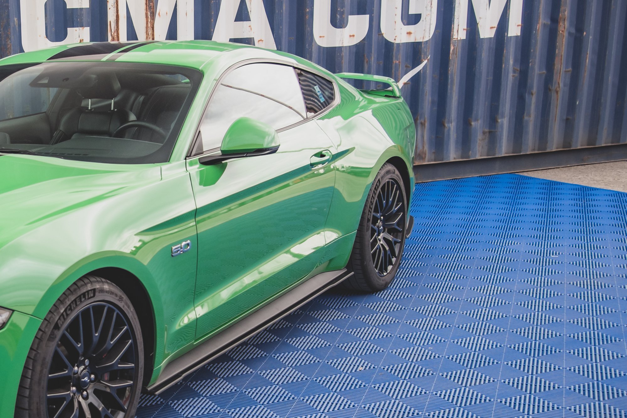 Street Pro Heck Ansatz Flaps V.1 passend für Ford Mustang GT Mk6 FL