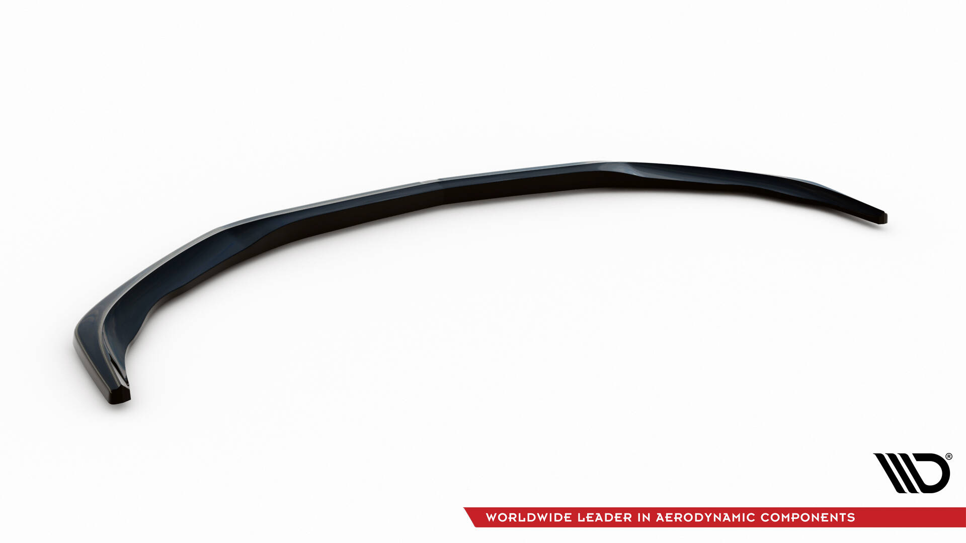 Street+ Spoilerlippe Front Ansatz V.1 passend für Mercedes-AMG C63 Limousine / Kombi W205 / S205 schwarz Hochglanz
