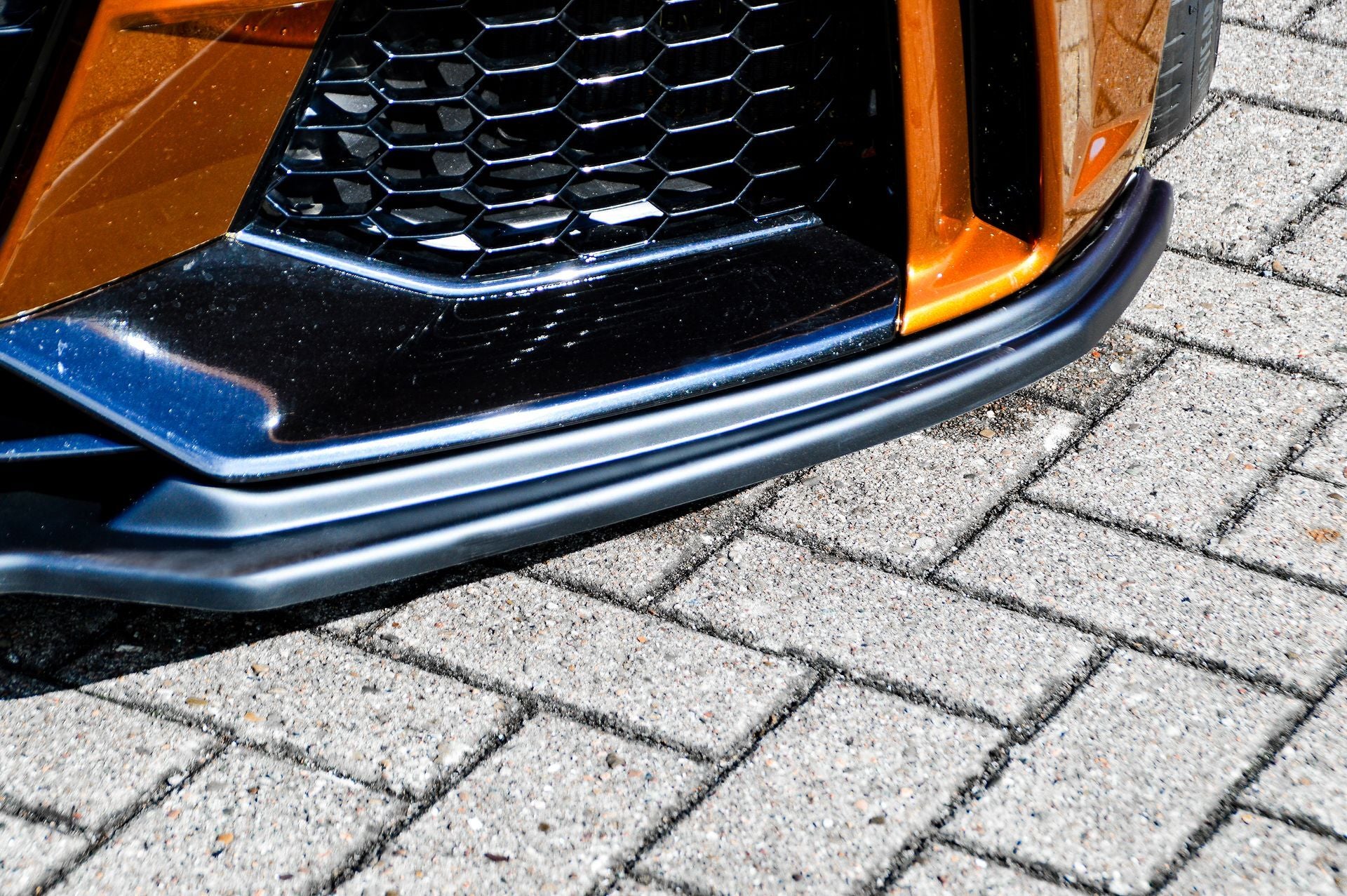 Spoilerschwert Frontspoiler Cuplippe aus ABS für Audi TTRS 8S (OEM Optik)