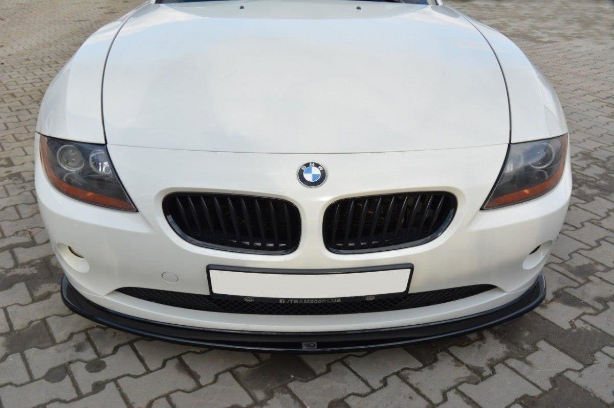 Street+ Spoilerlippe Front Ansatz V.2 passend für BMW Z4 E85 vor FL schwarz Hochglanz