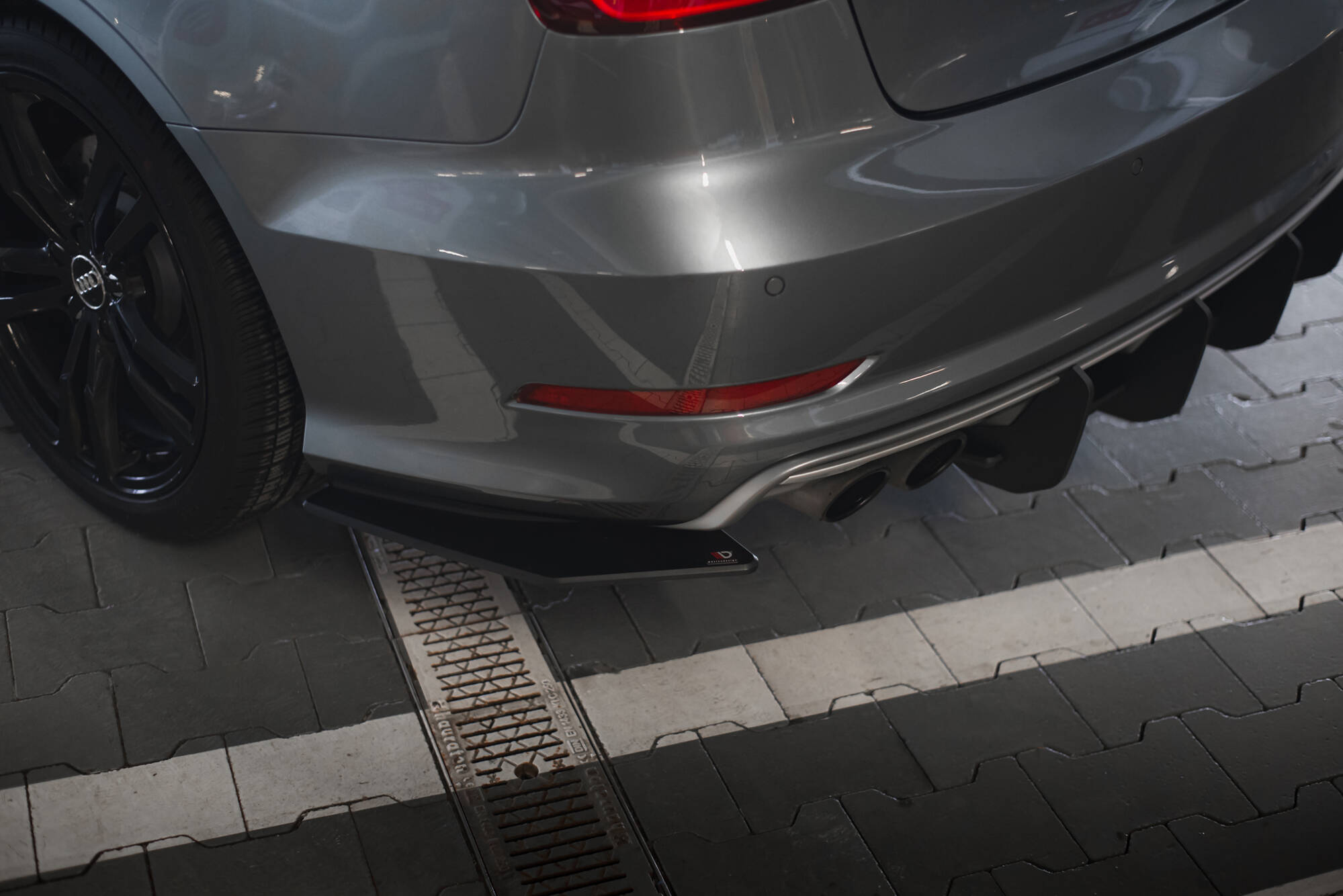 Street Pro Heck Ansatz Flaps passend für Audi S3 Limousine 8V