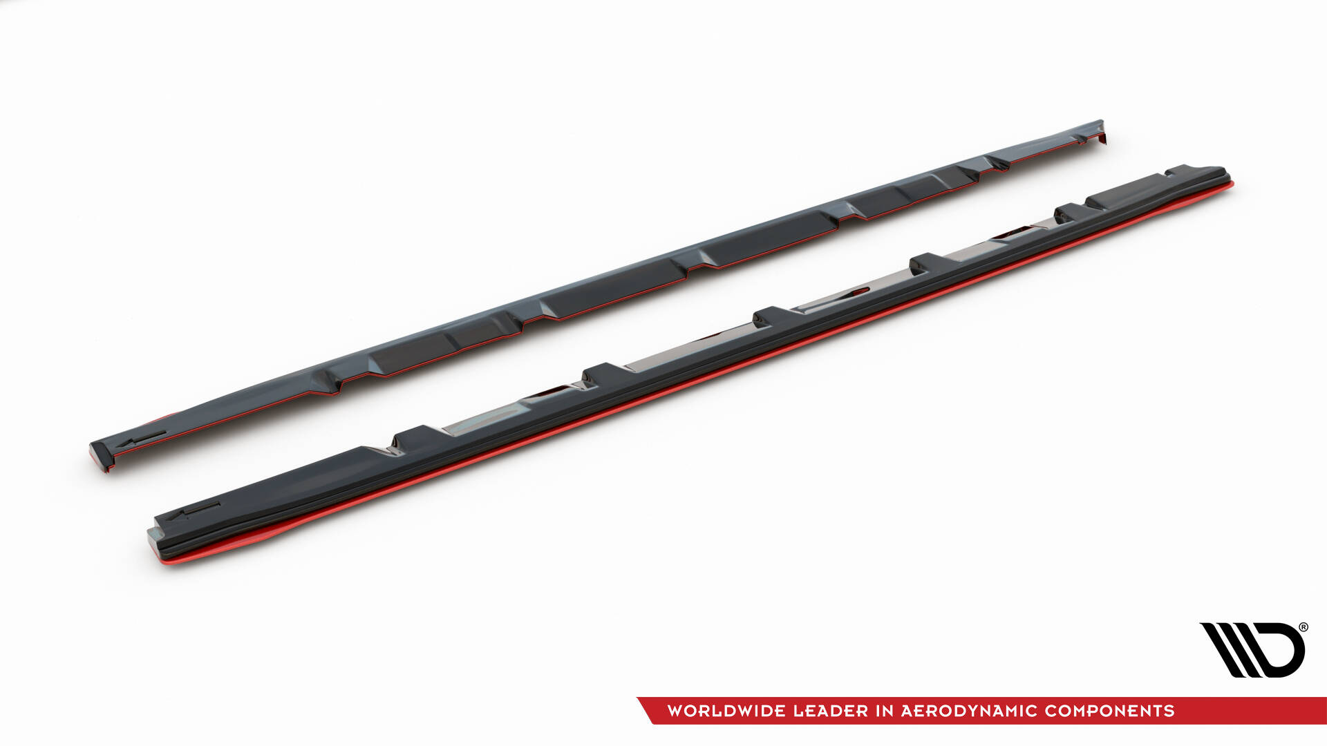 Seitenschweller Ansatz V.2 für SUBARU WRX STI schwarz Hochglanz