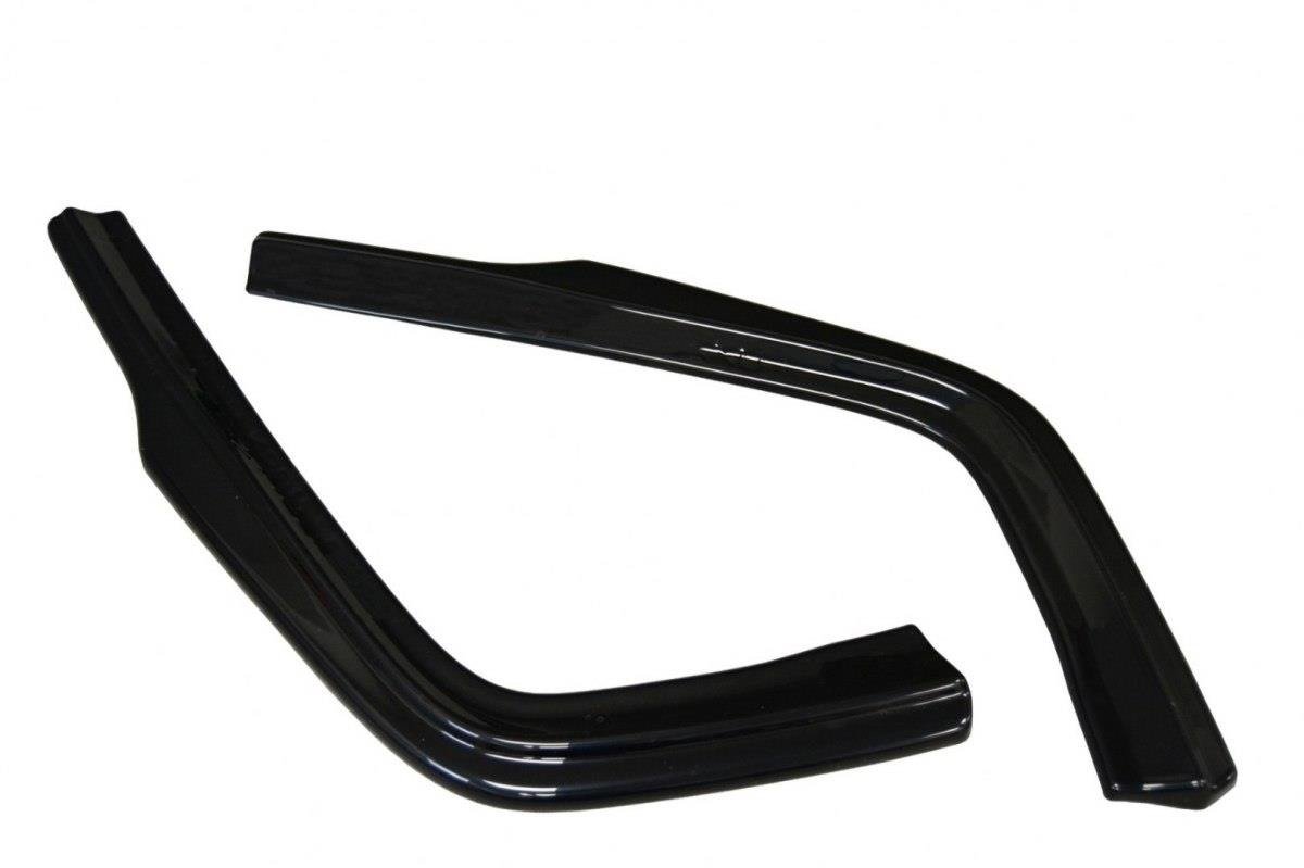 Heck Ansatz Flaps Diffusor für Lexus GS Mk4 Facelift H schwarz Hochglanz