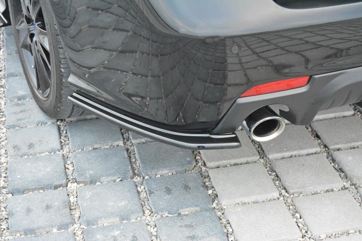 Diffusor Flaps passend für Saab 9-3 Aero Mk2 FL schwarz Hochglanz