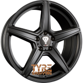 AXXION by Wheelworld AX7 Mattschwarz Lackiert (SW) Einteilig 19 Zoll