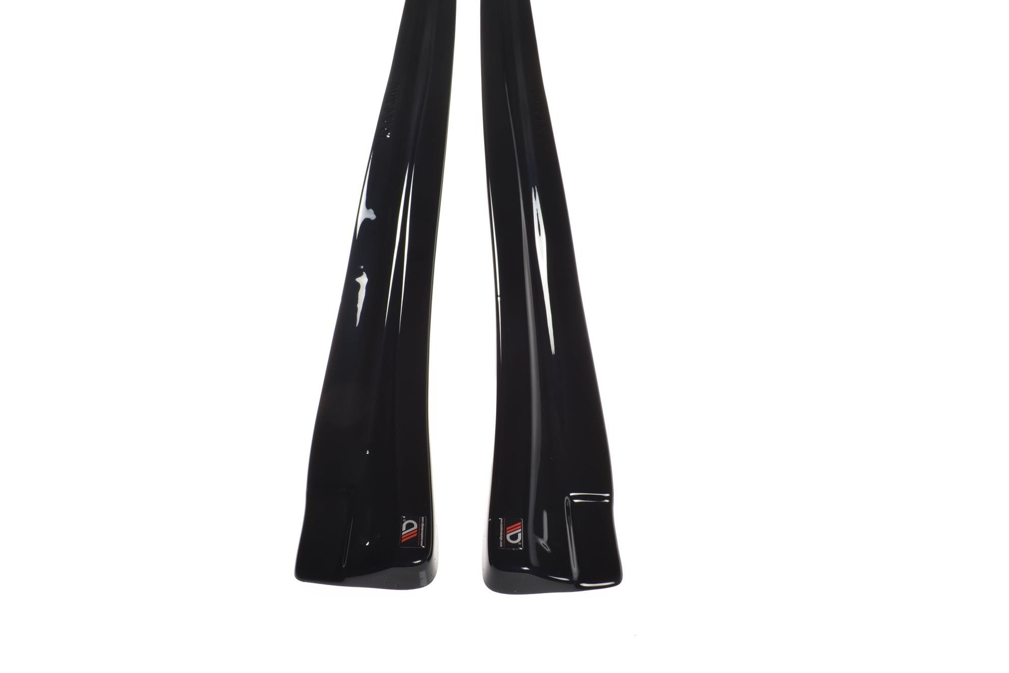 Seitenschweller Ansatz Paar passend für Maserati QUATTROPORTE MK.6 vor FL Carbon Look