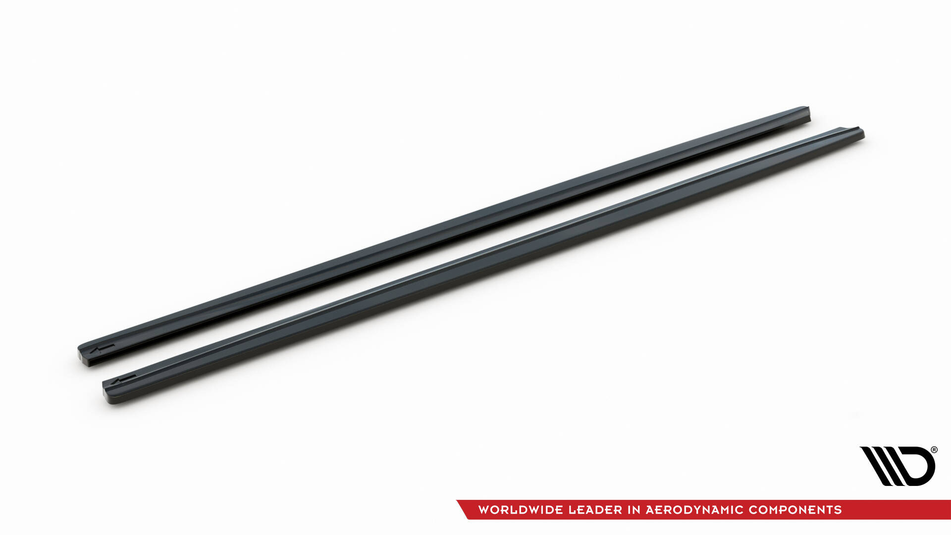 Seitenschweller Ansatz für BMW 5er M-Paket / M550d / M550i G30/ G31 schwarz Hochglanz