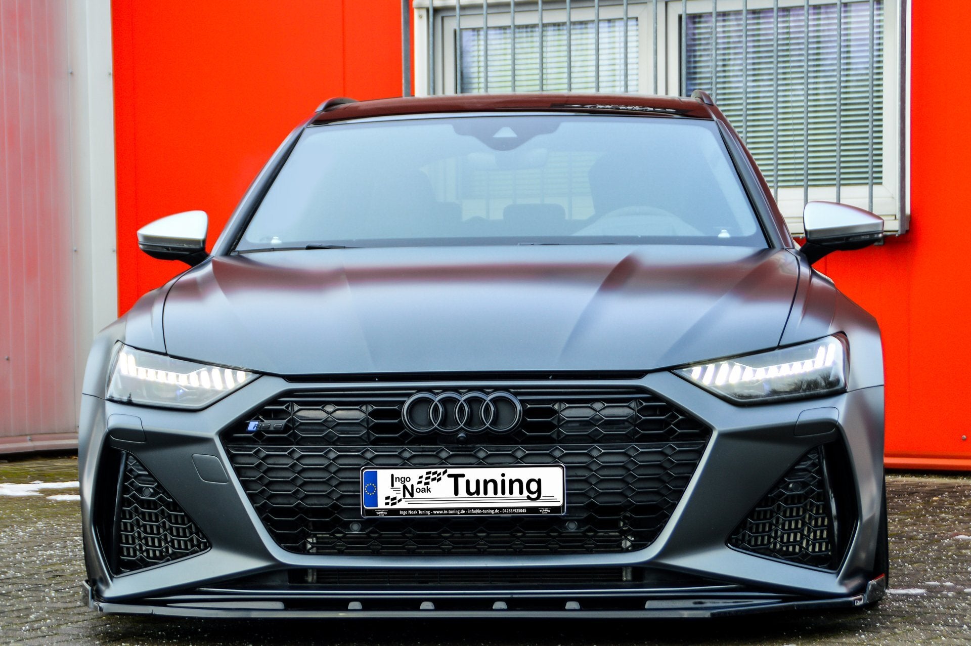 Bodykit für Audi RS6 C8 4K Bj.2019- Schwarz Matt