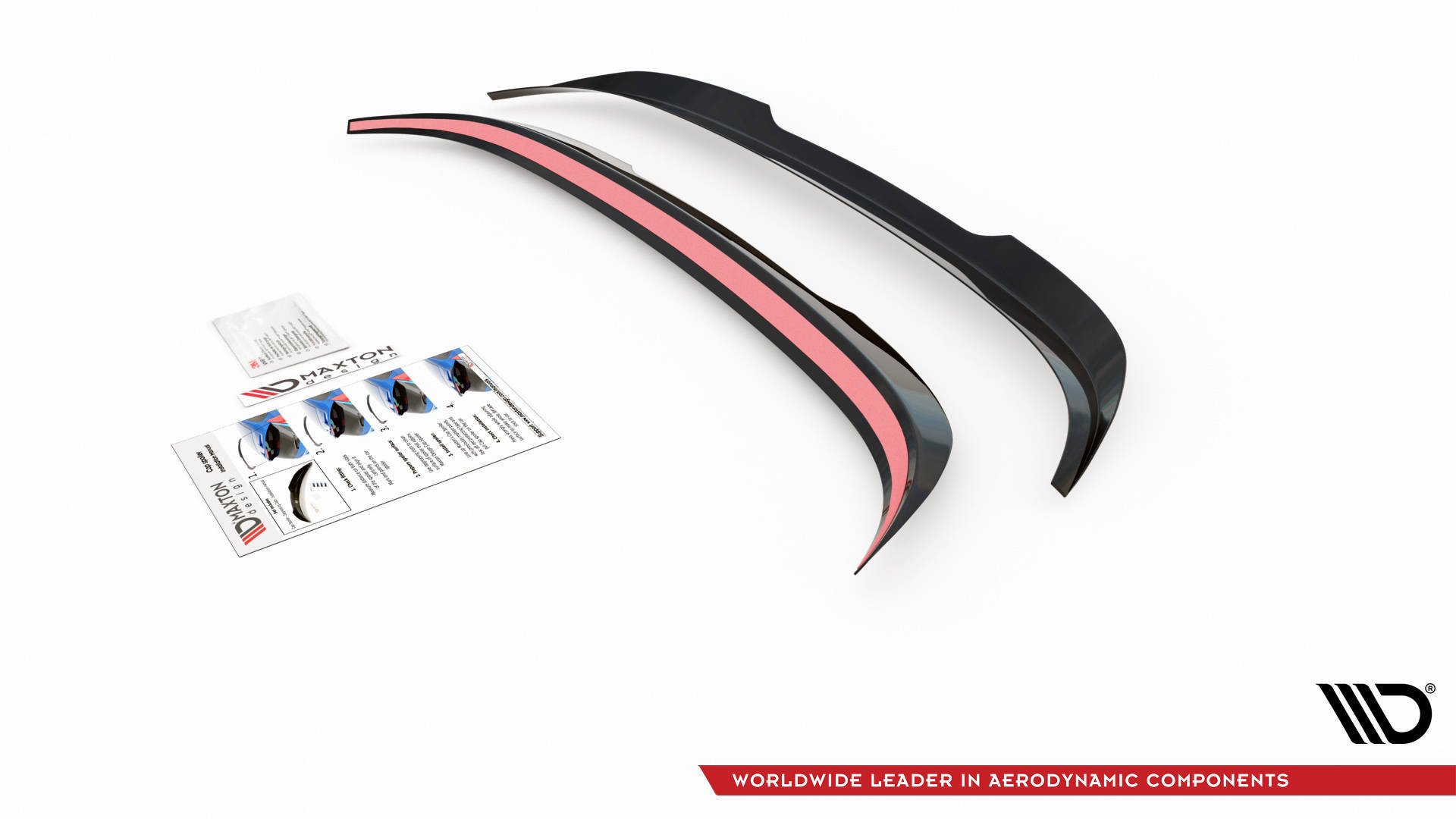 Heck Spoiler Aufsatz Abrisskante passend für Mitsubishi Lancer Sportback Mk8 schwarz Hochglanz