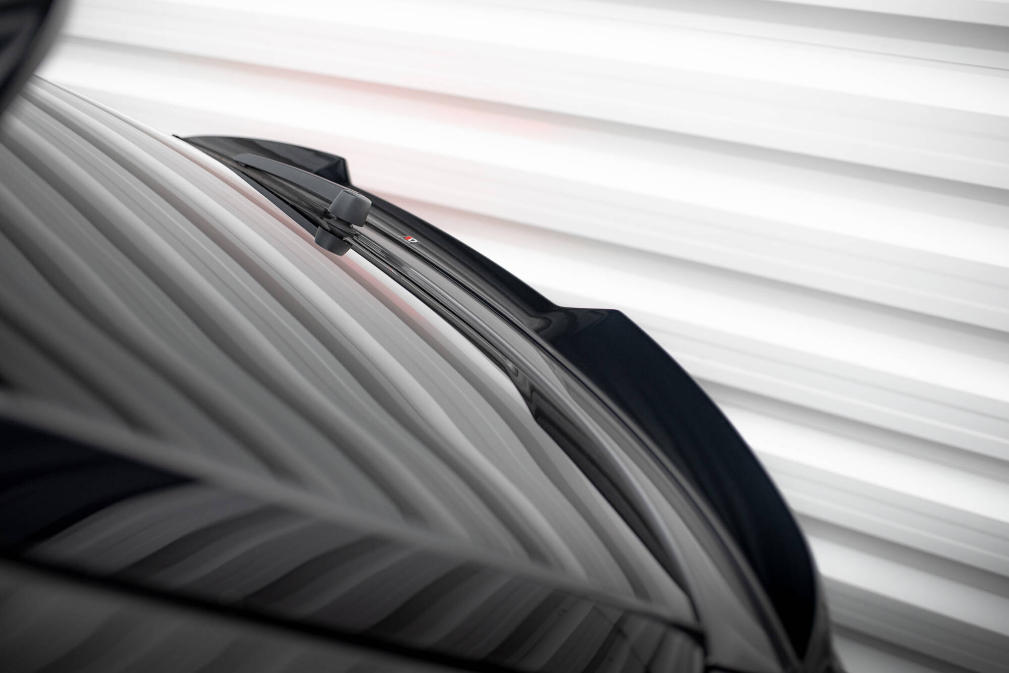 Heckspoiler unten 3D passend für Bentley Bentayga Mk1 schwarz Hochglanz