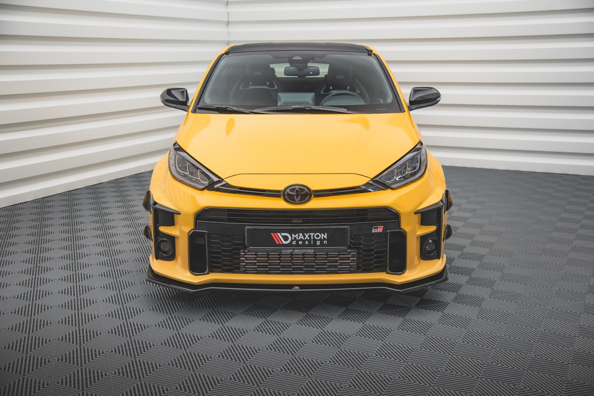 Stoßstangen Flaps Wings vorne Canards passend für Toyota GR Yaris Mk4