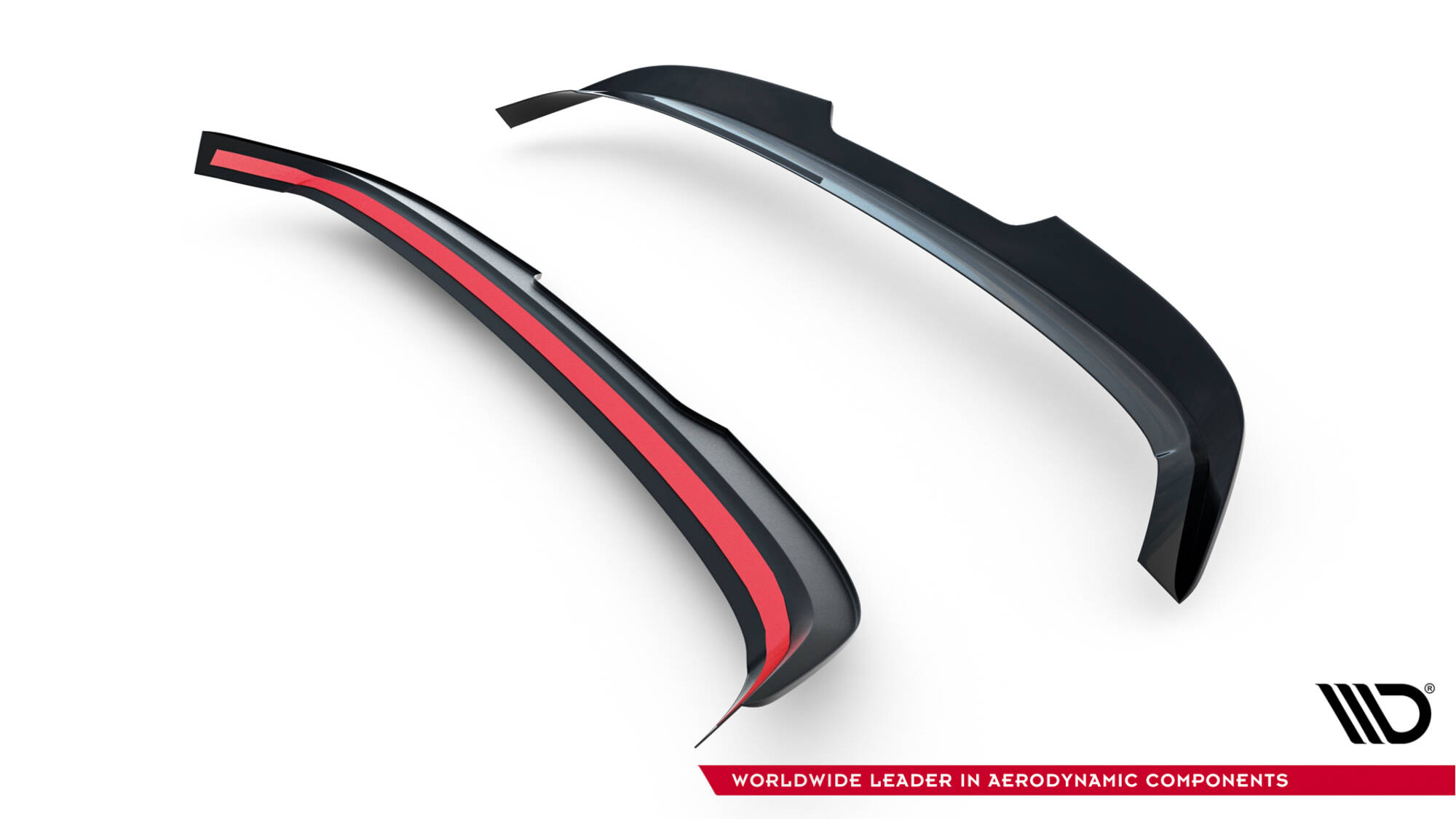 Spoiler CAP V.2 für VW Golf R / R-Line / GTI / GTD Mk7 / Mk7 Facelift schwarz Hochglanz