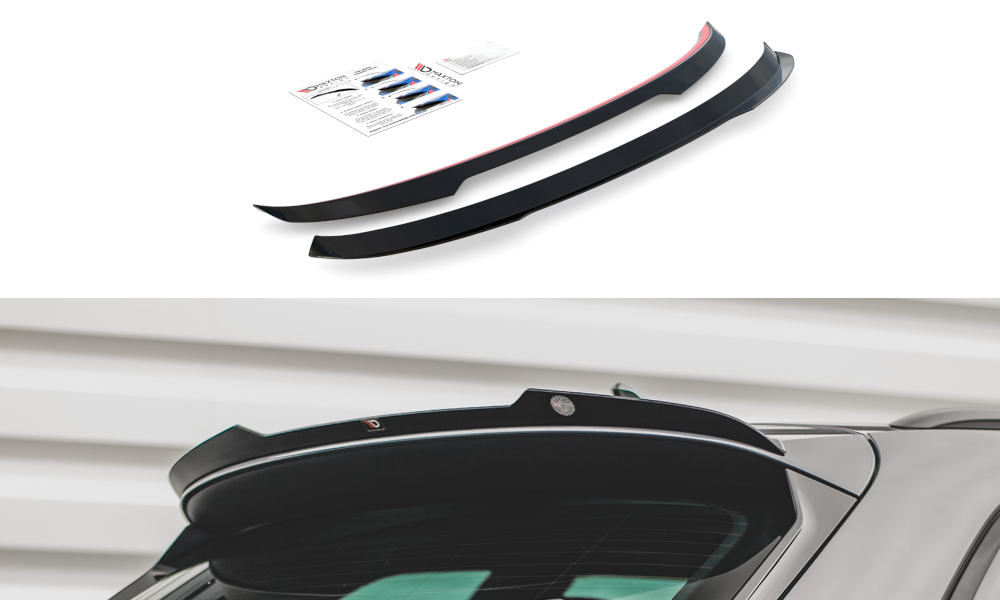 Heckspoiler Lippe passend für CUPRA Leon ST Mk1 FL schwarz Hochglanz