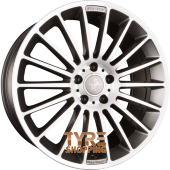 KESKIN KT15 SPEED Palladium Front Polish (PFP) Einteilig 17 Zoll