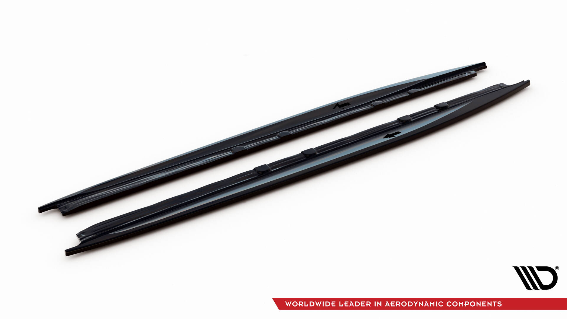 Seitenschweller Ansatz Paar V.1 passend für CUPRA Leon ST / Hatchback Aero Mk1 FL schwarz Hochglanz