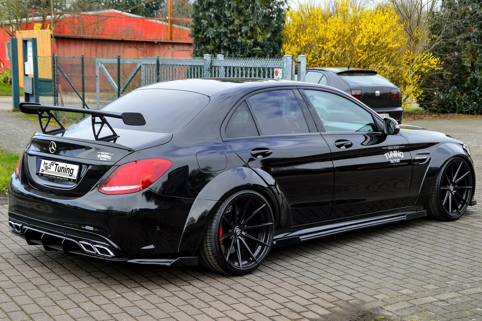 Widebodykit für Mercedes C-Klasse W205 C63AMG+S Limousine