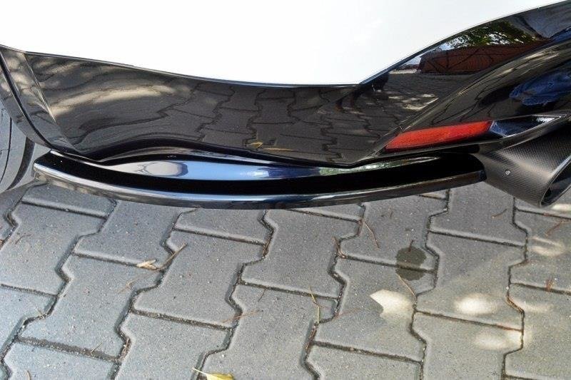Diffusor Flaps passend für INFINITI QX70 schwarz Hochglanz